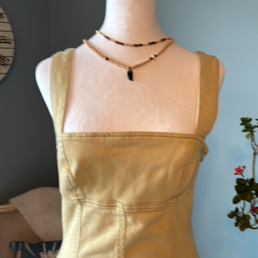 Urban outfitters khaki cotton dress. - Picture 2 of 6